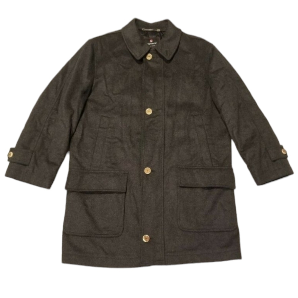 Cashmere Wool Steinbock International Coat Austria Horn Buttons Women's Small